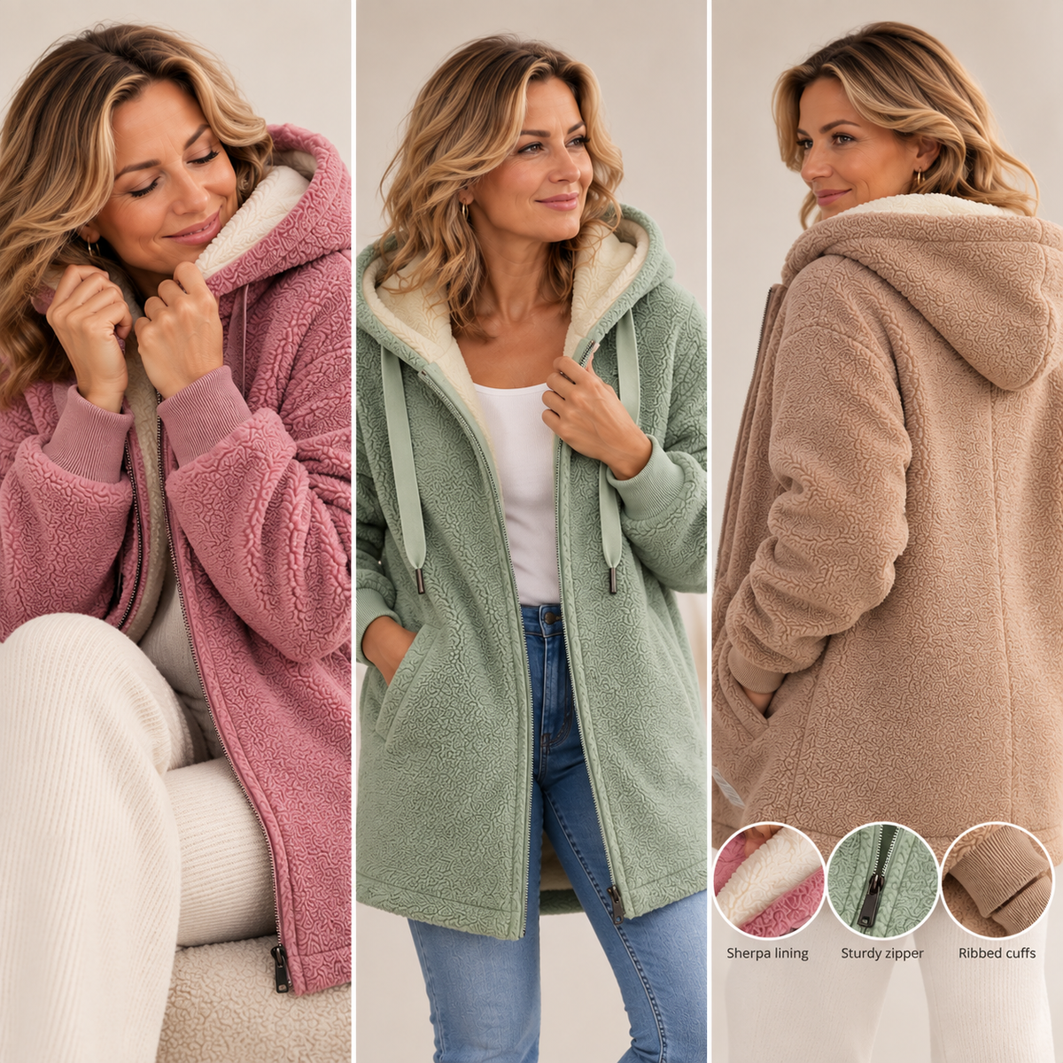 Phoebe | Cozy Fleece Jacket