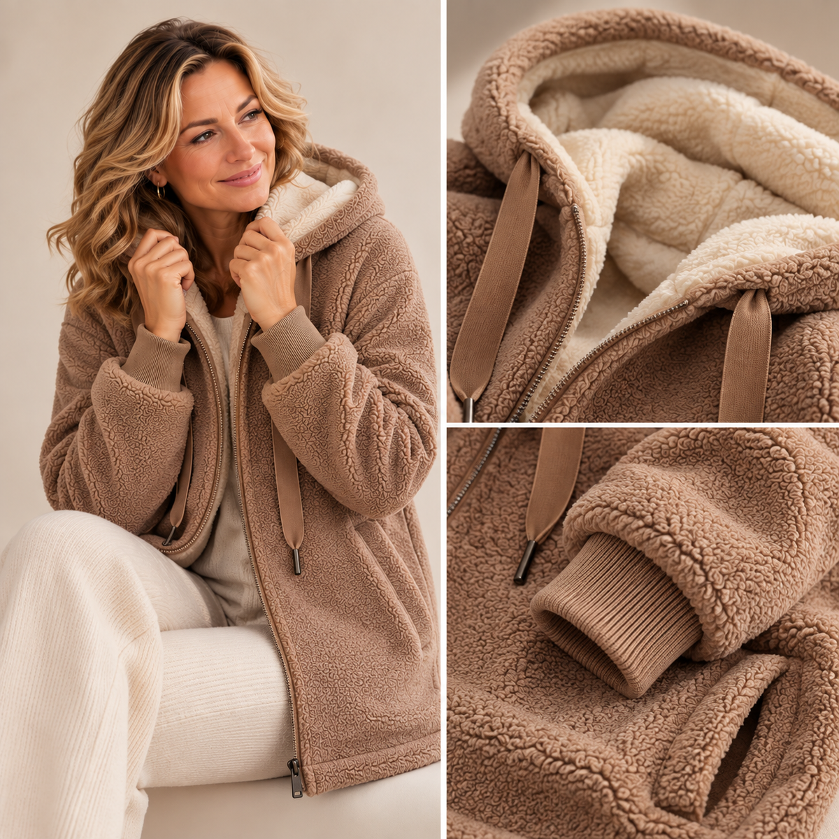 Phoebe | Cozy Fleece Jacket