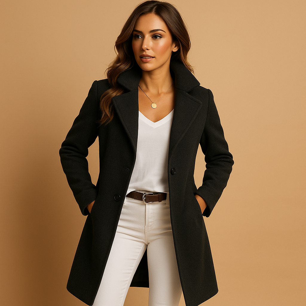 Long elegant coat for women | Felicity